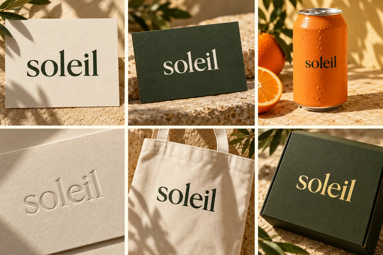 Soleil / Brand materials