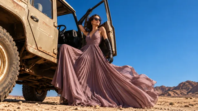 A fashion campaign
